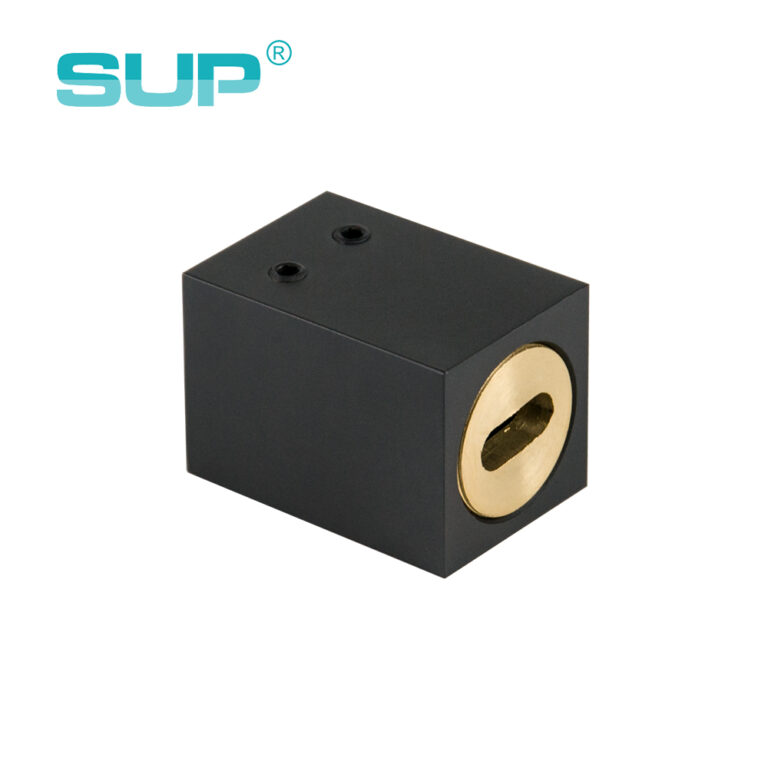 Conector de suporte de montagem de parede de porta de chuveiro de latão preto fosco de 19 mm, conector de parede a trilho, conector de parede a freio RC44